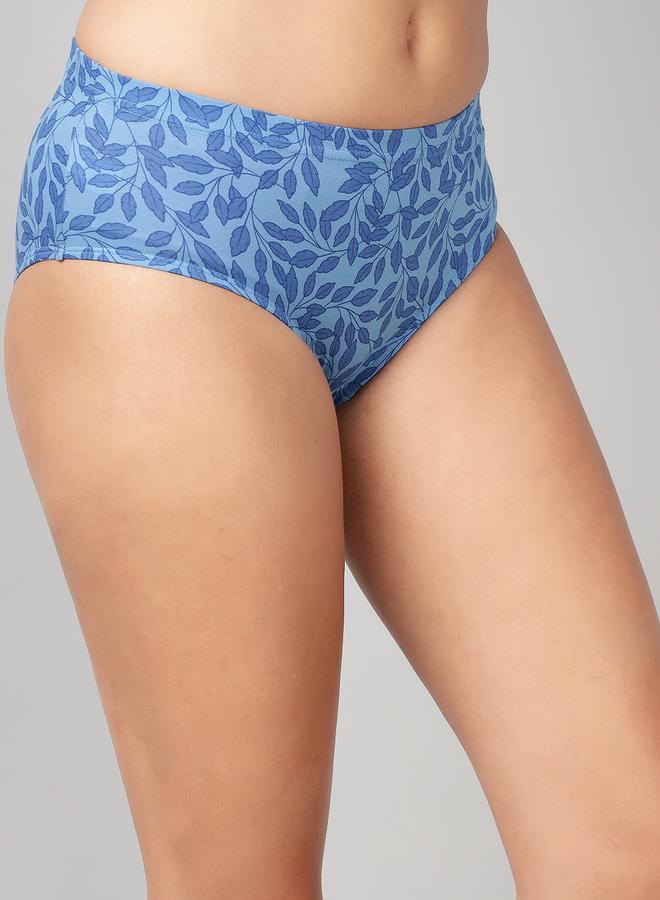 Clovia Pack of 3-Mid Hipster Bikini with Inner Elastic - Cotton - Image 1
